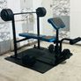 (new Condition) Bench 50kg Weights Barbell Mats Image 8