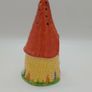 Rare 1930's Carlton Ware Handpainted Cottage Sugar Sifter Image 3