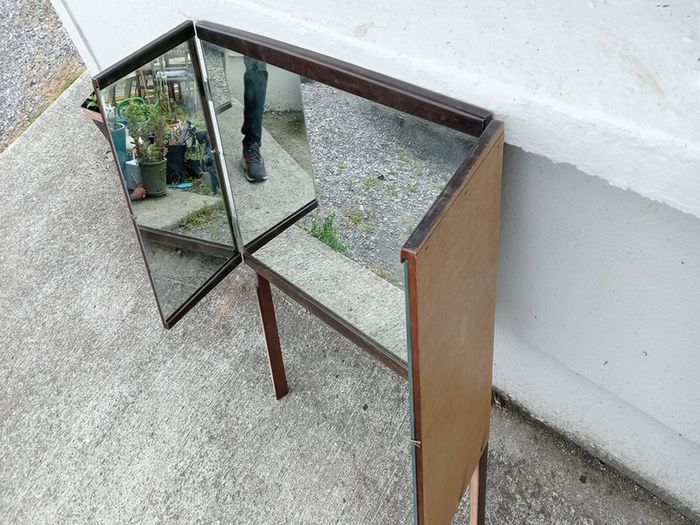 teak mirror, meredew furniture 60s