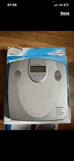 Body smart analysis weighing scales  perfect condition