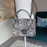 Ladies Grey Snake Print Handbag from Aldo Image 2
