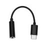 Black USB C Type C to 3.5mm Audio Adapter Cable Headphones Earphone Converter Image 4
