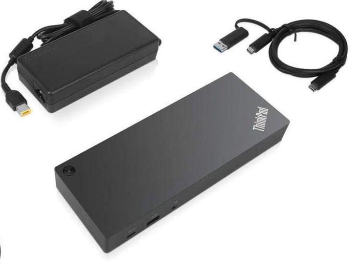 Lenovo ThinkPad Hybrid USB-C with USB-A Dock - Docking station - USB-C - GigE - 135 Watt