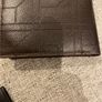 Brown leather wallet Image 3