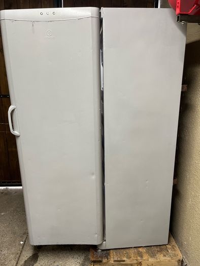 freezer painted in good working condition.