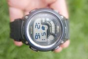 Ravel - Mens Round WR30M Digital Quartz Watch with Light