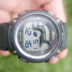 Ravel - Mens Round WR30M Digital Quartz Watch with Light