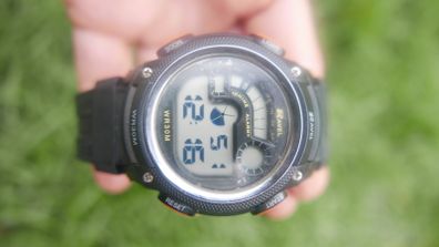 Ravel - Mens Round WR30M Digital Quartz Watch with Light