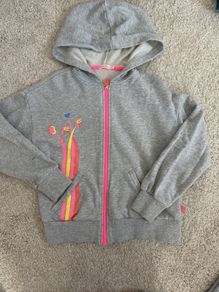 Billieblush 10y/138cm grey hoodie