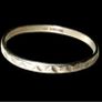 Vintage Hallmarked 9k White Gold Geometric Ring Image 9