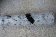 Moonstone/Black Tourmaline wand, Crystals, Gemstones, Moonstone