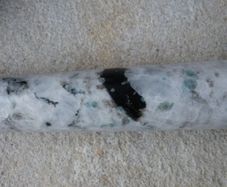 Moonstone/Black Tourmaline wand, Crystals, Gemstones, Moonstone