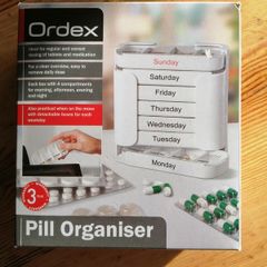 Pill organiser