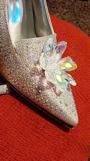 Cinderella crystal heels