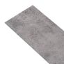 PVC Flooring Planks 5.02 m(sqr) 2 mm Self-adhesive Cement Brown Image 6