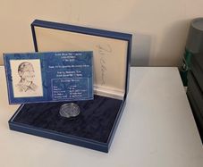 Nelson Mandela R5 2000 SA Mint Gala Presentation F.W. de Klerk Signed