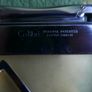 Vintage Colibri Monopol Cigarette Case and lighter. Silver Plated metal. Petrol. 1950's Image 6