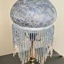 Art Deco pale blue Charlestone lamp Image 2