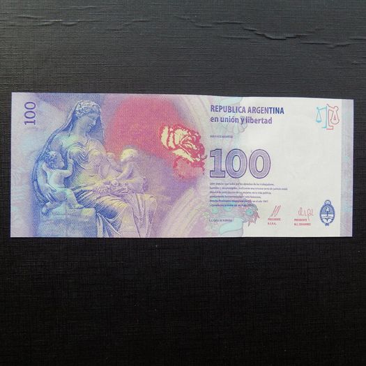 Argentina 2012.100 Pesos.Evita Peron.Unc.Commemorative.