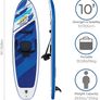 Inflatable Stand Up Paddle Board, Complete Set, Multiple Styles Image 2