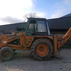 Case 580f digger