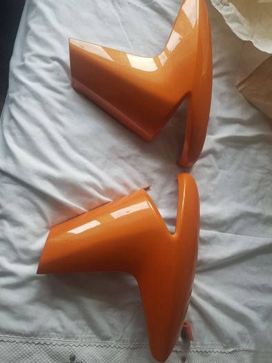 Kawasaki er6 radiator covers