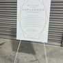 Wedding Poster Sign to Buy with Stand Image 3