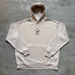 Beige new balance hoodie