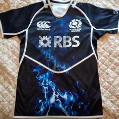 Scotland Rugby 7's Canterbury Rugby Union Jersey (Youths 14 Year's) FREE POST