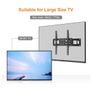 TV Wall Mount Bracket for 26-65 Inch Flat & Curved TVs Swivel Tilt Extend up to 35kg Max. VESA: 400x400mm Image 4