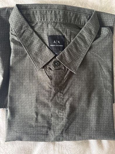 Armani Exchange Patterned Shirt  XL