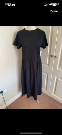 Black Cos style dress size 12 - new