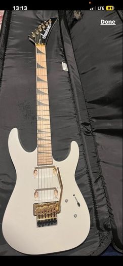 Jackson soloist SLXM electric guitar body parts