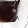 DKNY Brown Leather Crossbody Bag Image 3