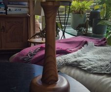 Mid Century Teak Lamp
