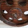 Vintage Carved Wood Cannon Image 3