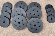 38kg Weight Plate Set, Home Gym Weights