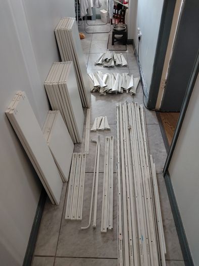Ikea algot wall storage system