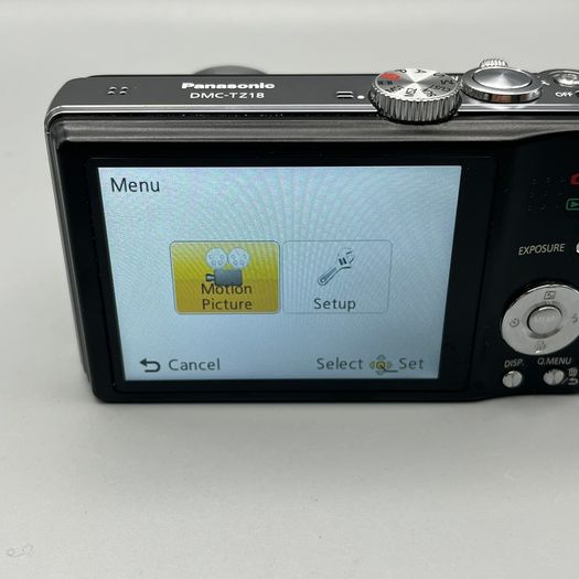 Panasonic Lumix DMC-TZ18 14.1MP Digital Camera Black - Boxed - Full Kit - Nr Min