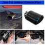 Carbon Fiber Car Exhaust tip, 56-59mm Image 3