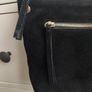 Monsoon Black 100% Real Suede Crossbody Bag Image 3