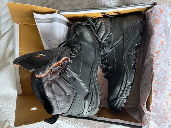Xpert Warrior Safety Boots Black