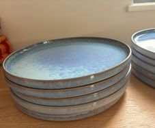 Considered by Helen James Uisce dinner plates