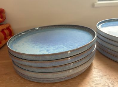 Considered by Helen James Uisce dinner plates