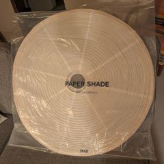 Hay design lampshade - rice paper. Diameter 80cm. Unused.