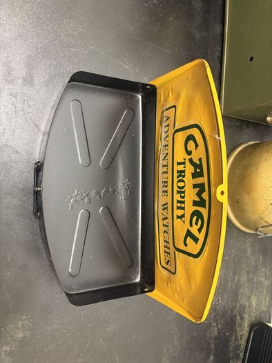 Vintage Camel Trophy Adventure Watches Metal Box