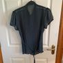 Awear Floral Green Blouse size 10 Image 2
