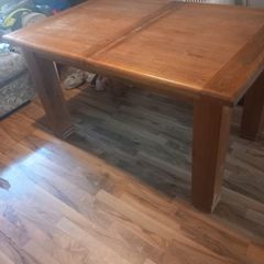 Dining drop leave solid oak tabel