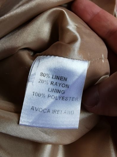 Avoca embroidery linen skirt SIZE 10