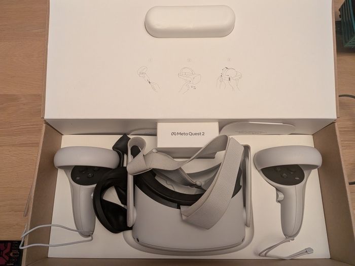 Meta Quest 2 with Virtual Golf Accessories